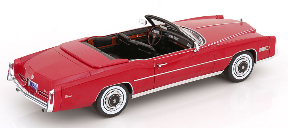 MCG 1976 Cadillac Eldorado Convertible Red 1:18 – STM Diecast