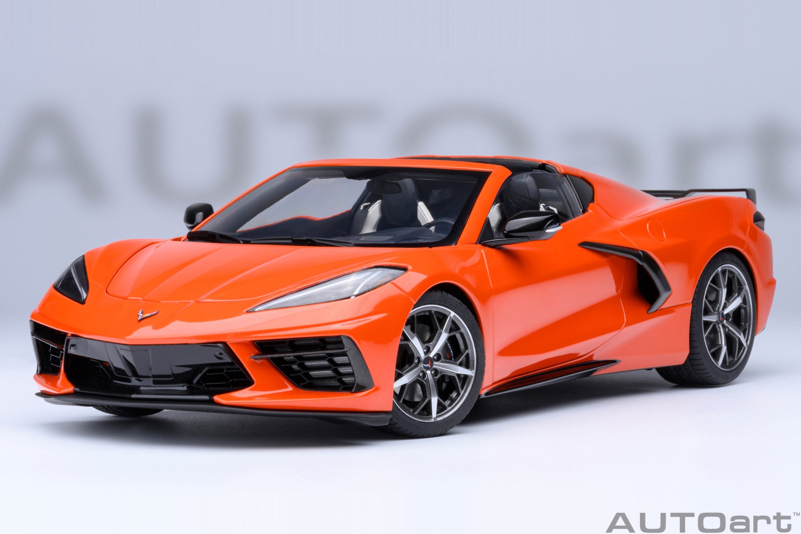 AUTOart Chevy Corvette C8 Z51 Sebring Orange 1:18 – STM Diecast