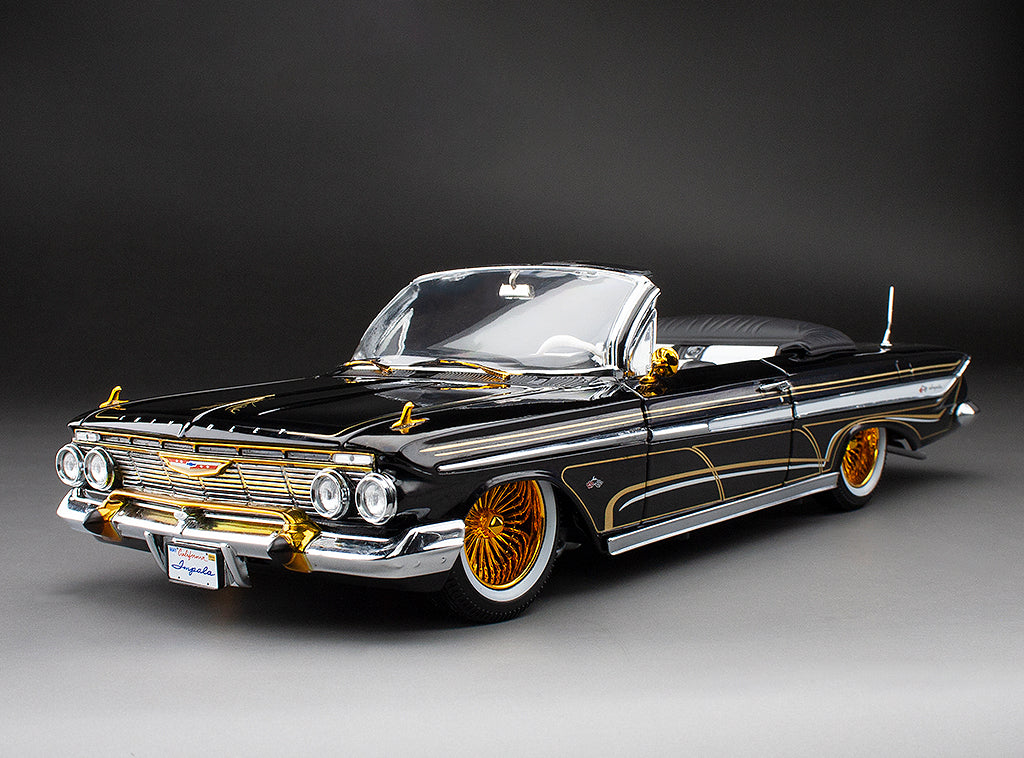 Sun-Star 1961 Chevy Impala Open Convertible Lowrider w Movable