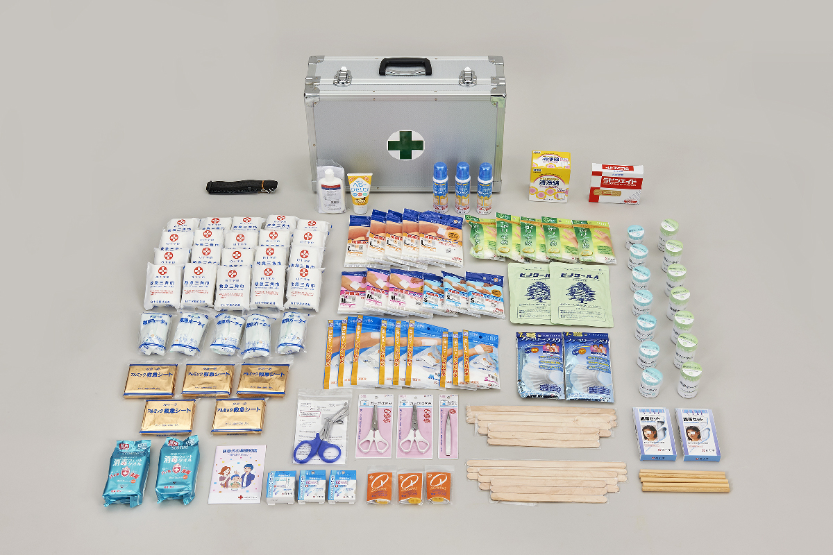 災害多人数用 救急セット50人用/HJ | 法人の防災備蓄の手配・調達