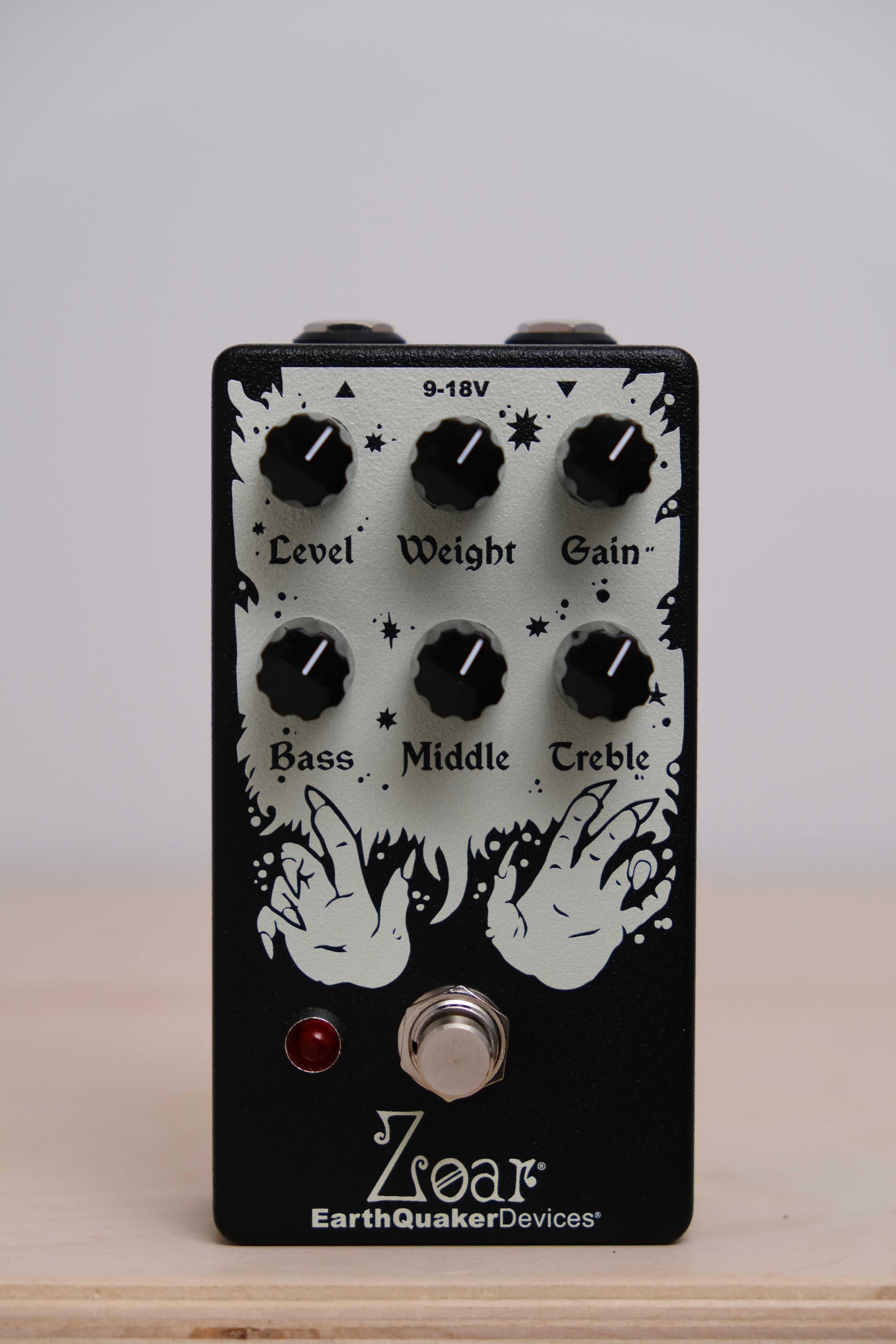 EarthQuaker Devices Zoar Dynamic Audio Grinder Distortion - Black