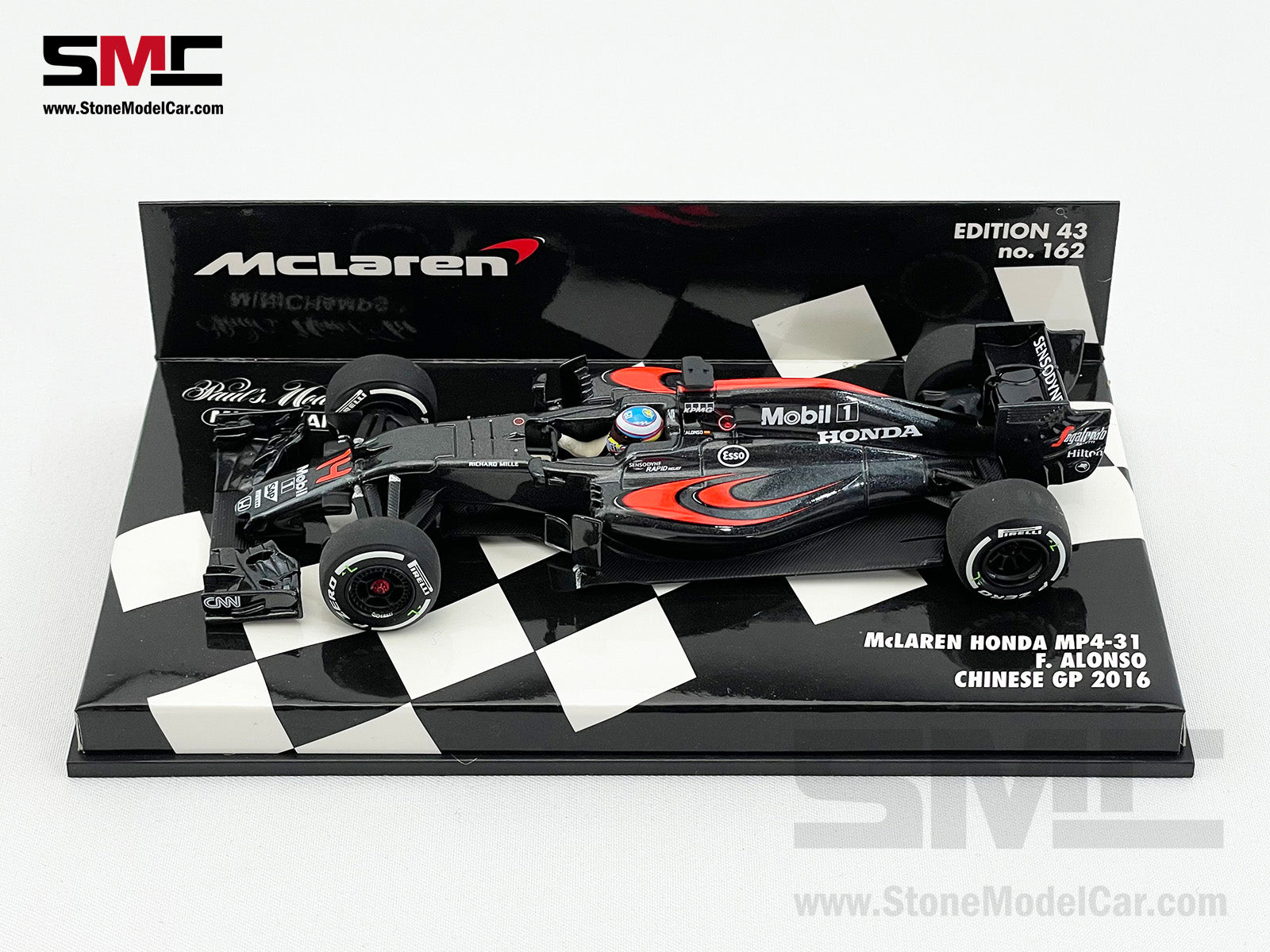 McLaren F1 MP4-31 #14 Fernando Alonso Chinese GP 2016 1:43