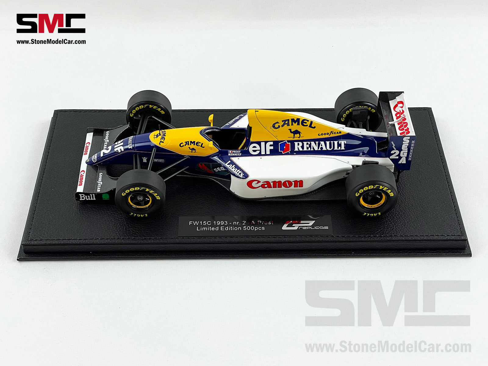 Williams F1 FW15C #2 Alain Prost 1993 World Champion 1:18 GP