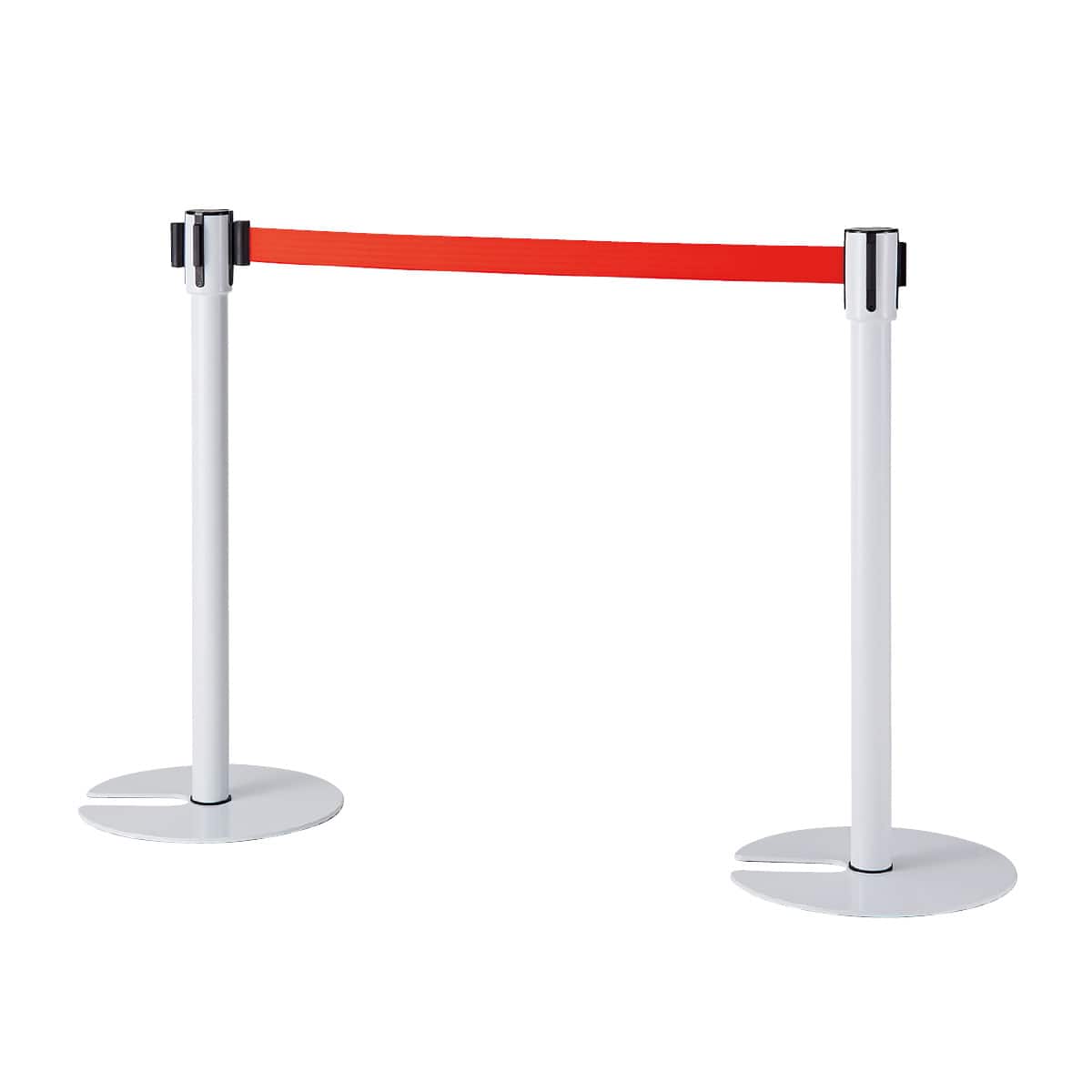 4面回転ネット什器スリム ロングタイプ 白〔ストエキオリジナル〕