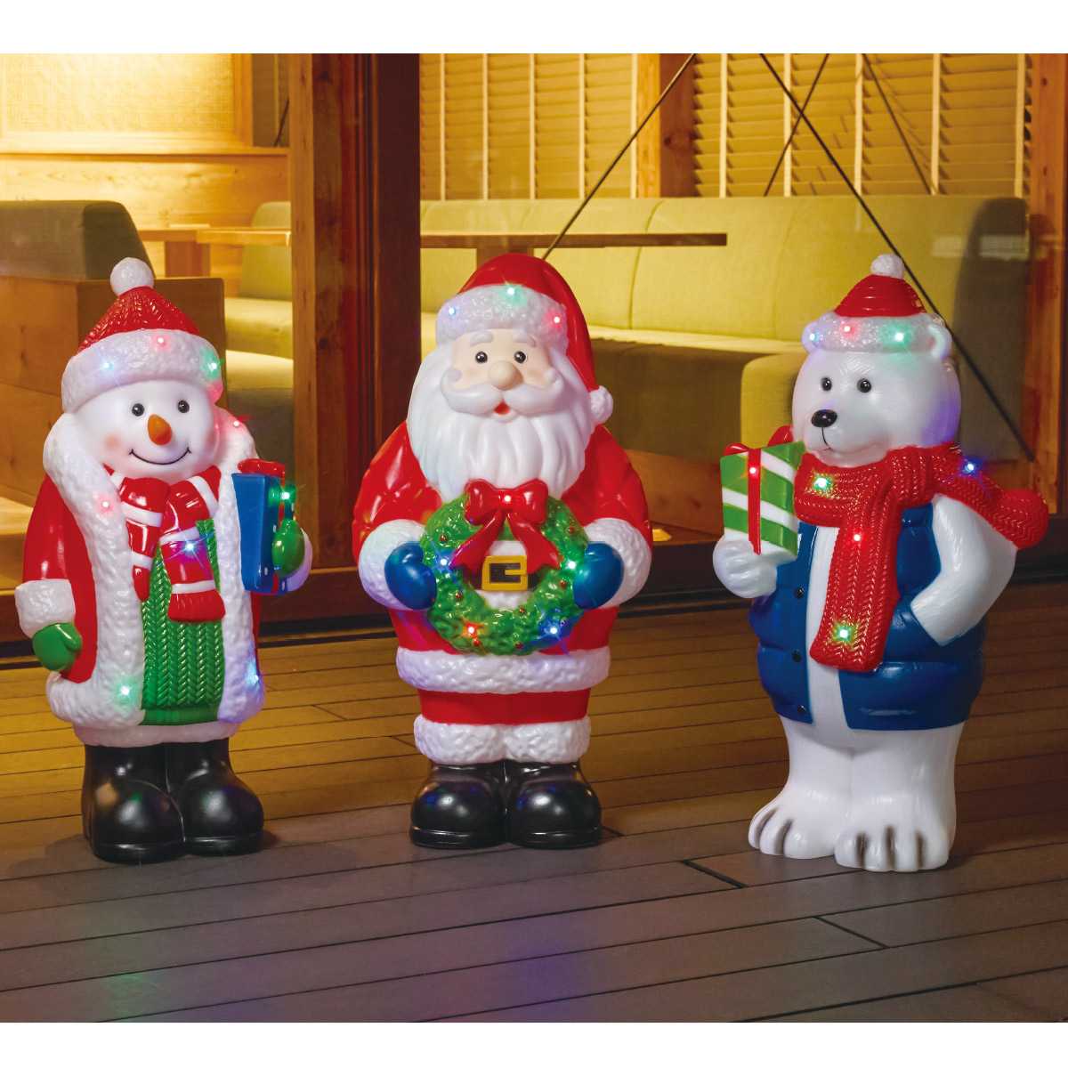 LEDブローライト サンタ