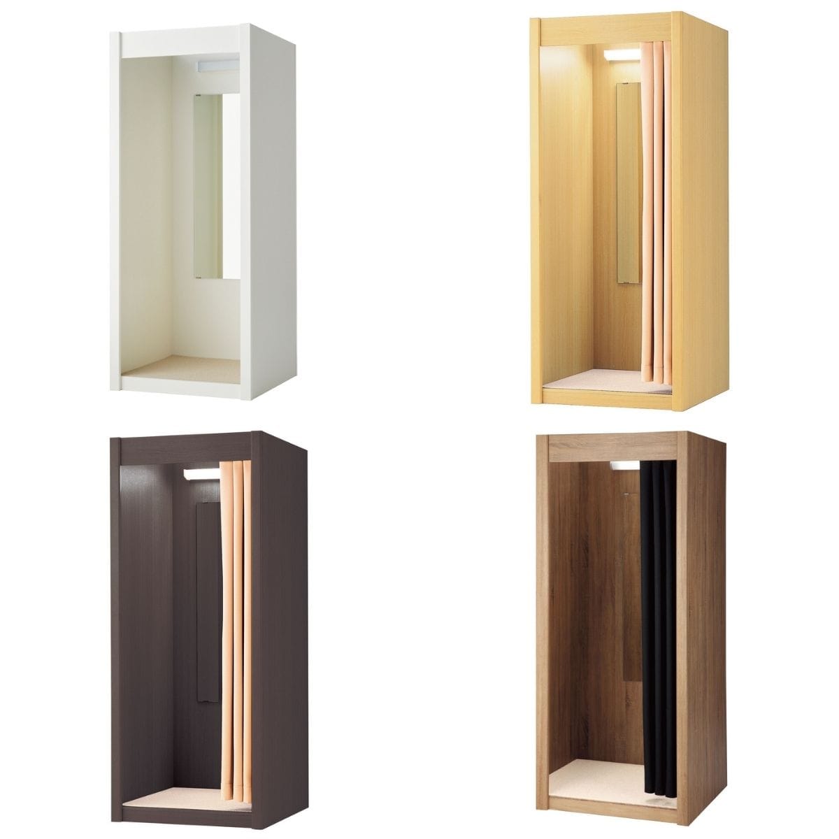 木製フィッティングルーム 幅87cm〔ストエキオリジナル〕 試着室 更衣