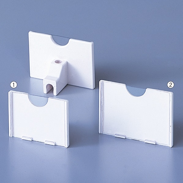 10個】プライスカードホルダー(直径6mmフック専用)〔ストエキ