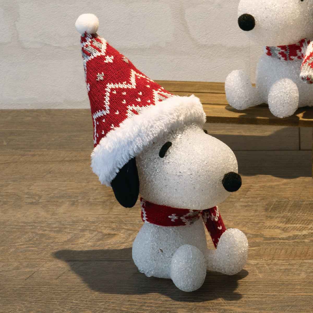 クリスマスライト スヌーピー ファーレッド