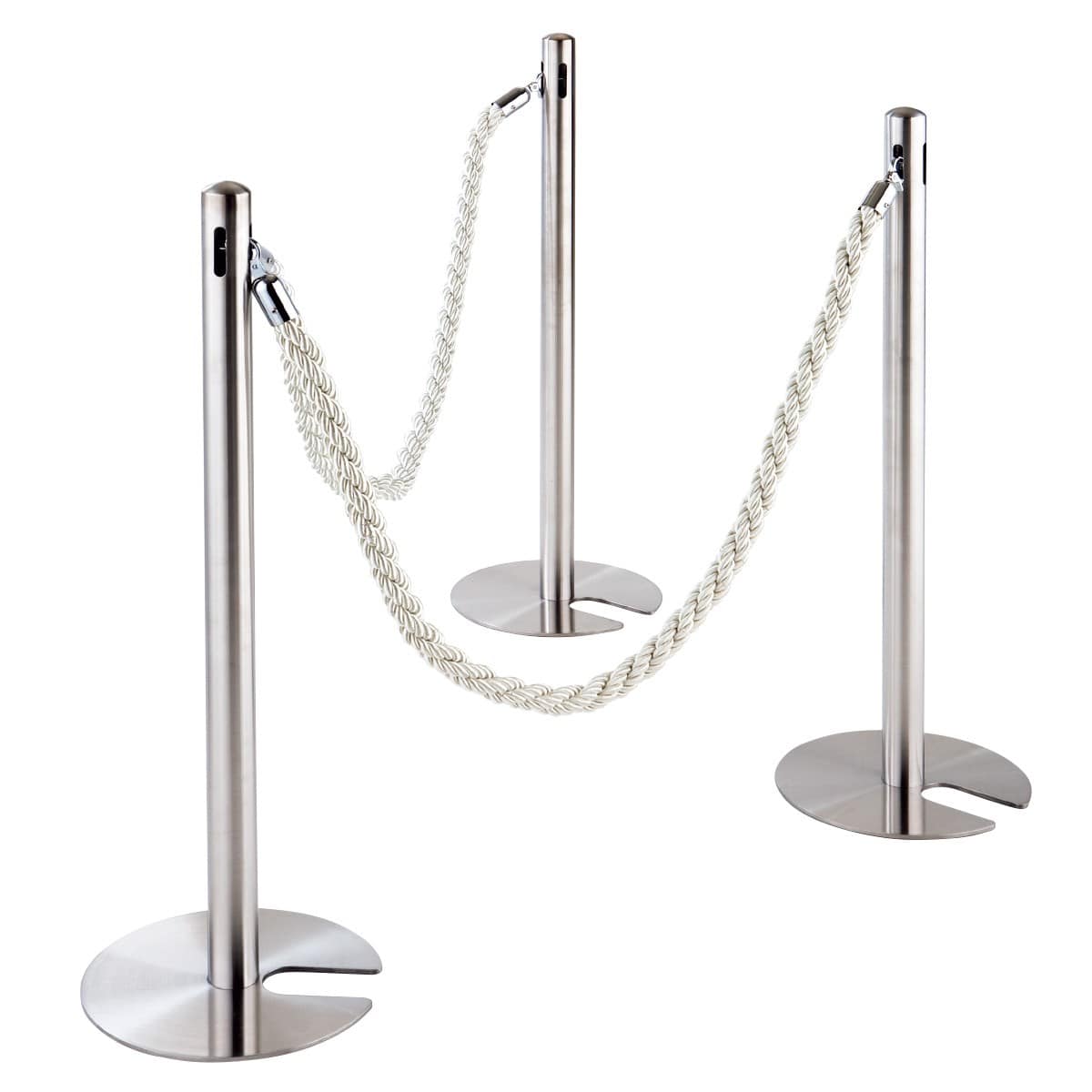 ロープパーテーション スタッキングタイプ〔ストエキオリジナル