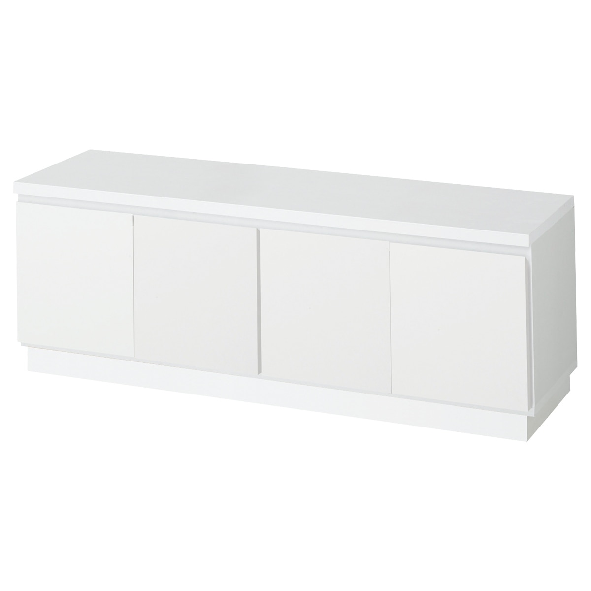 収納ボックス 台輪 ロータイプ 幅120cm用〔ストエキオリジナル〕 エクリュ