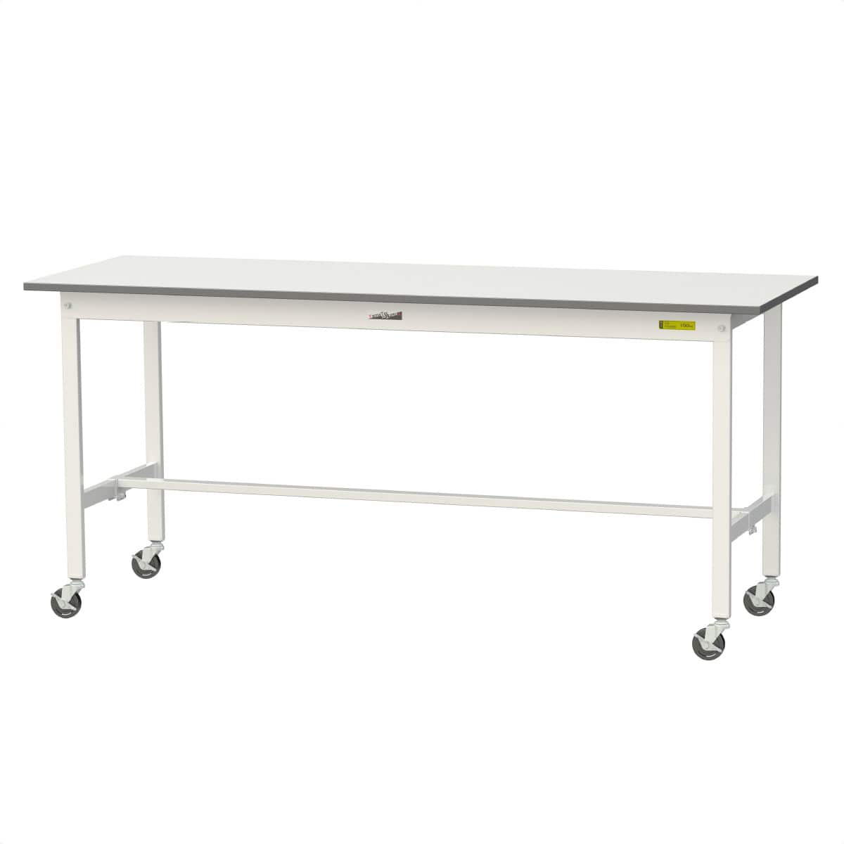 作業台 軽量タイプ 移動式 高さ82.5cm 均等耐荷重128kg (自重含む) 幅