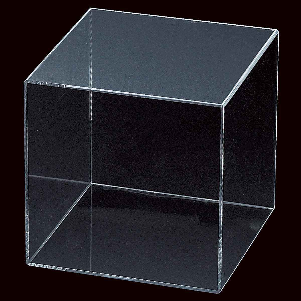 透明アクリル4面ボックス〔ストエキオリジナル〕 10cm角