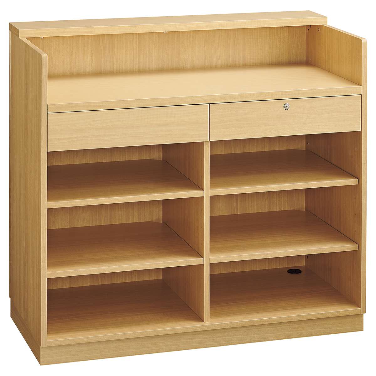 レジカウンター 小天板タイプ 幅120cm エクリュ〔ストエキオリジナル