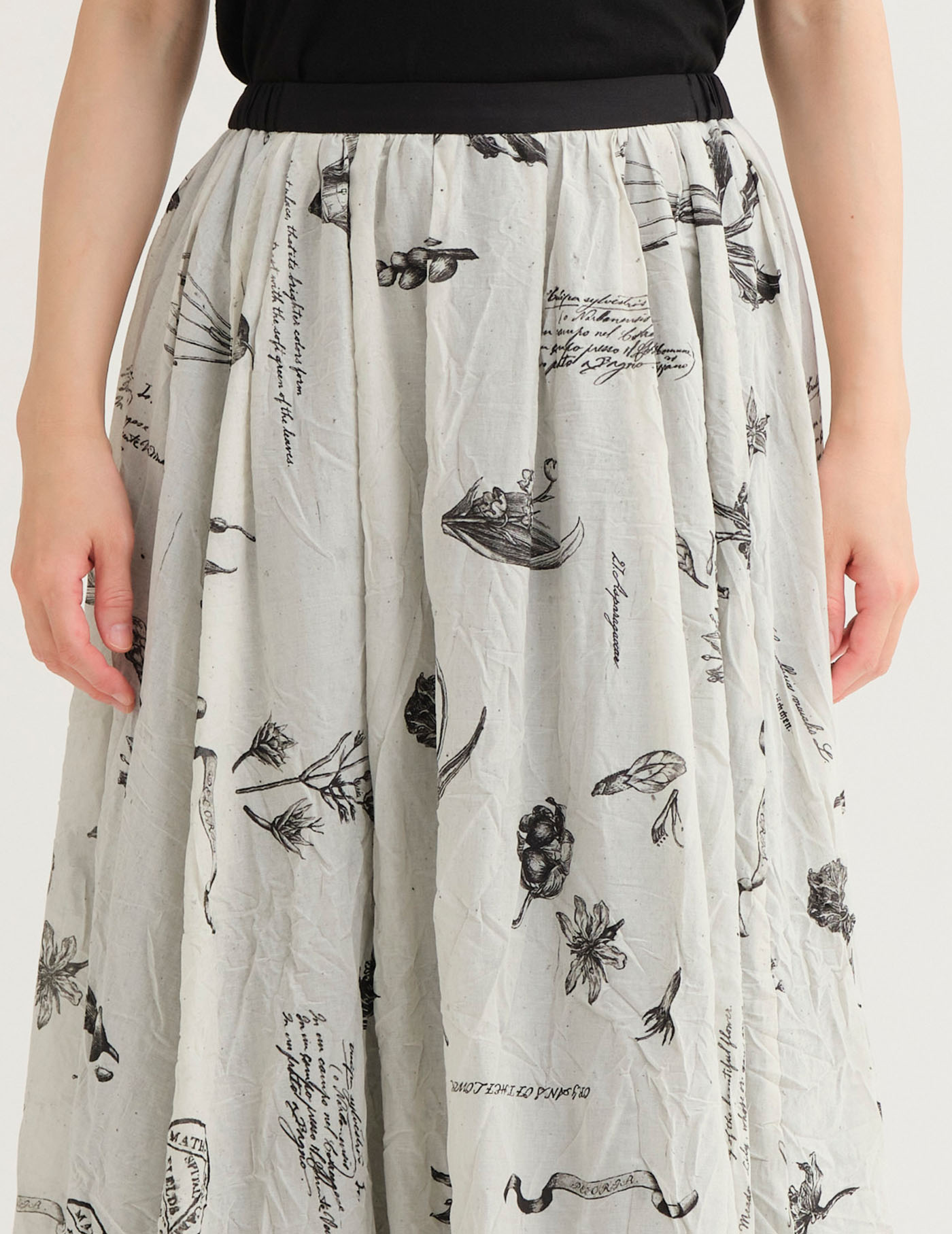 プラントグロウスプリント ブラウス| pas de calais（パドカレ）の