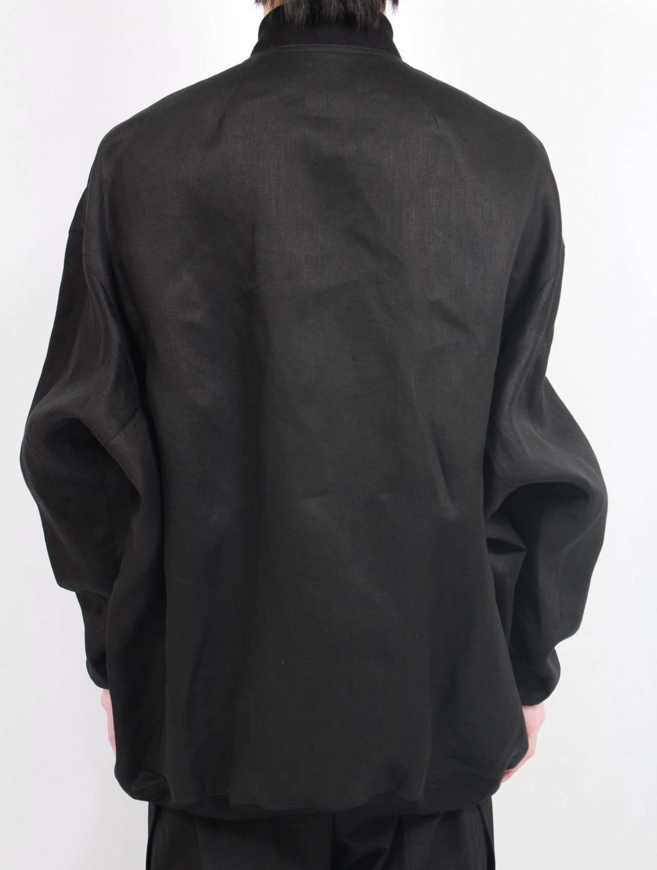 RICK OWENS - 【25SS】ジャンボ フライト リネン ボンバー ジャケット