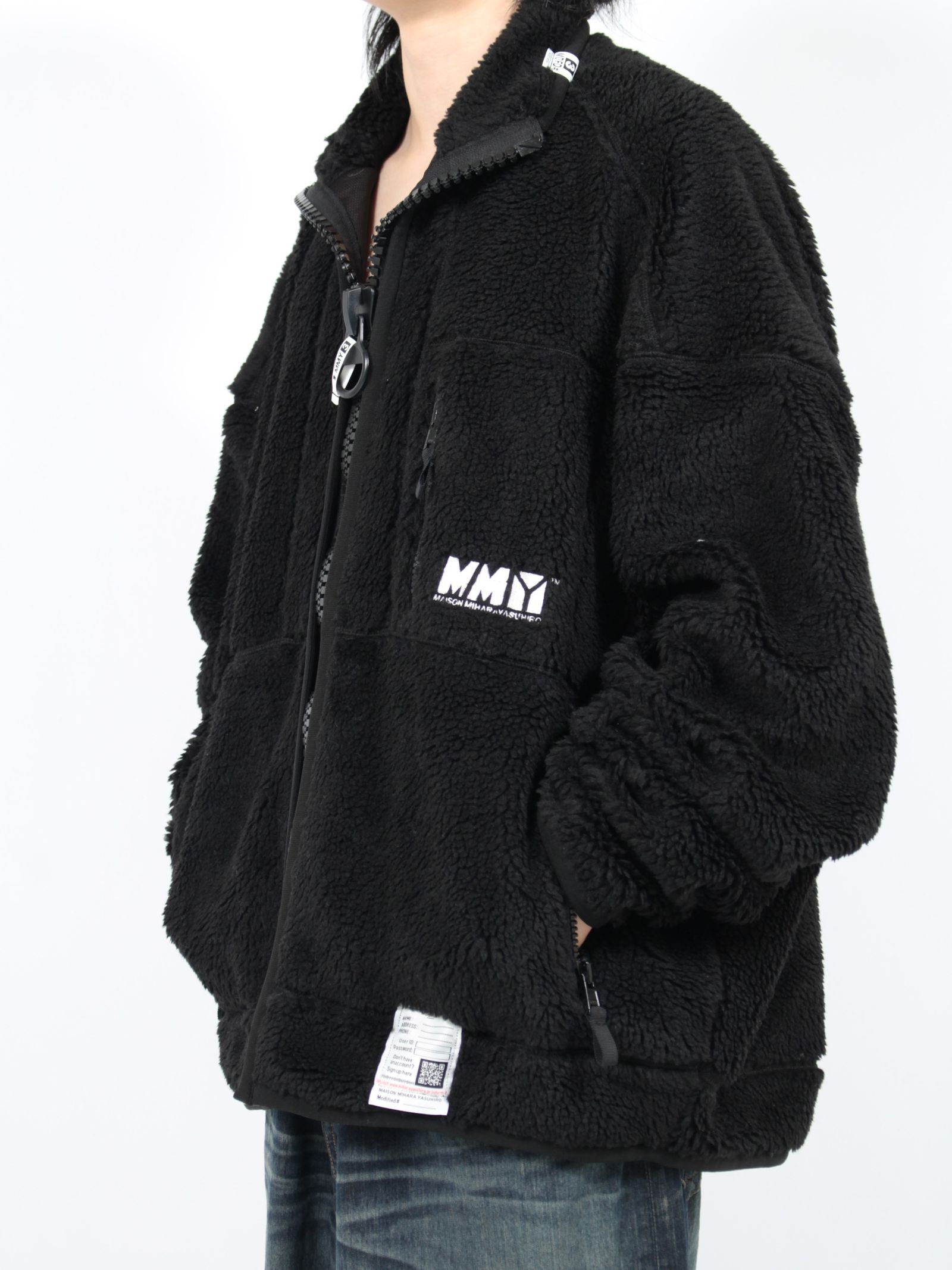 Maison MIHARA YASUHIRO - 【24AW】ワイド バック ボア ブルゾン