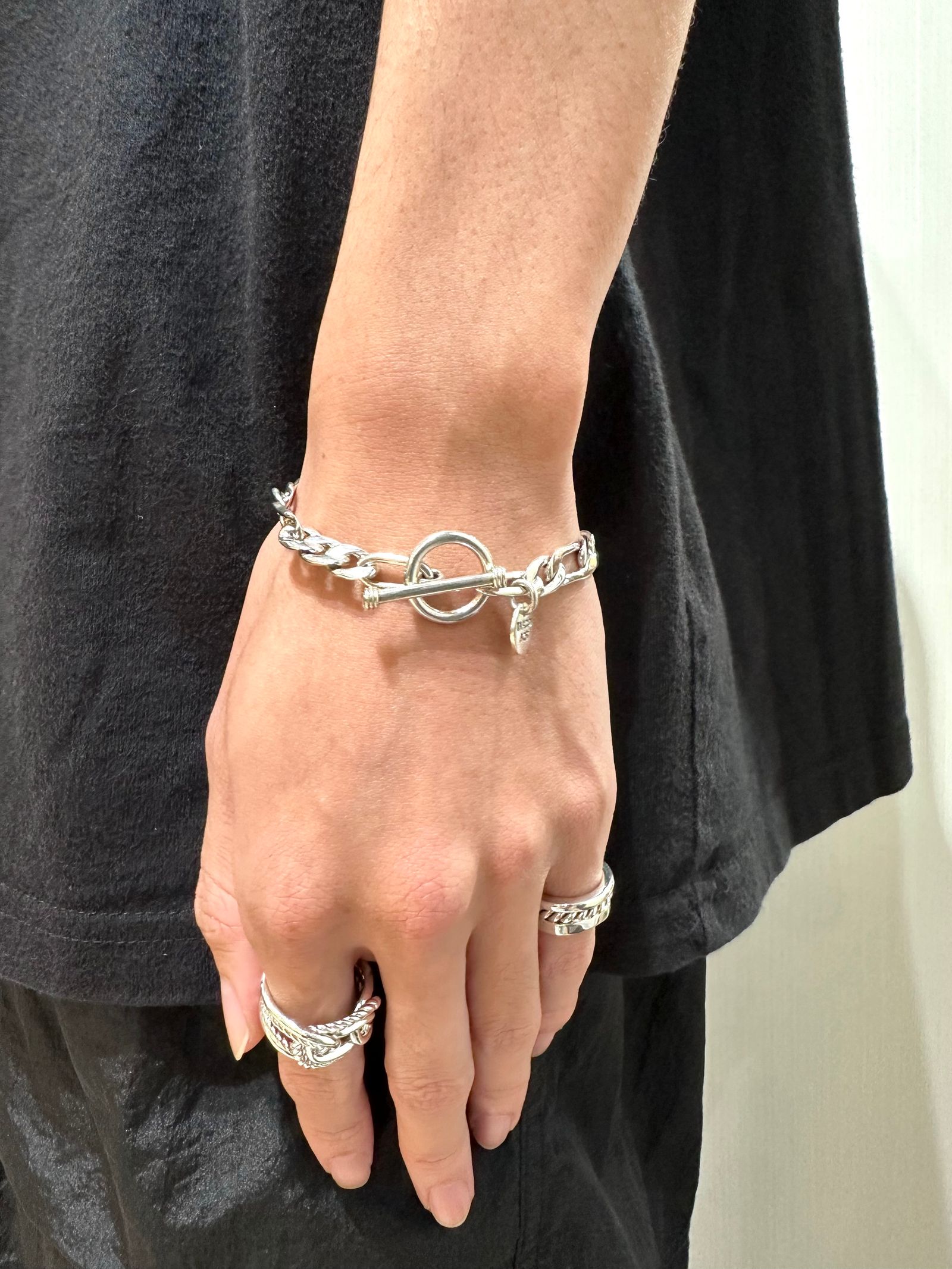 XOLO - フィガロリンク ブレスレット / FIGARO LINK BRACELET -8mm