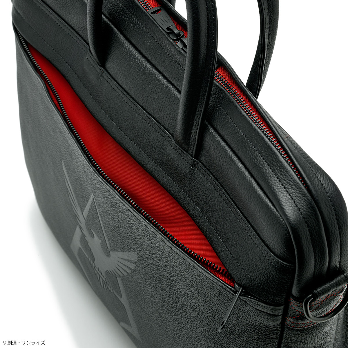 STRICT-G × PORTER 2WAYレザーブリーフケース 赤い彗星モデル ｜ STRICT-G