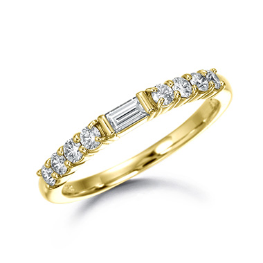 ハーフエタニティリング | ダイヤモンドバンドリング | SUWAブライダル