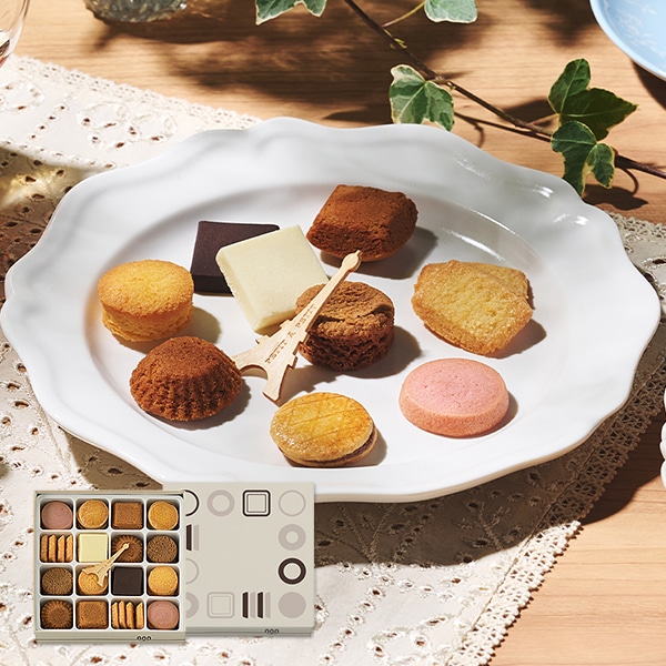 店舗受取】プティ・タ・プティ Mボックス 9種44個入｜ホワイトデー