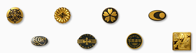 社章・バッジ 純銀金張製 仕上げ解説 | 社章・バッジ | 商品紹介