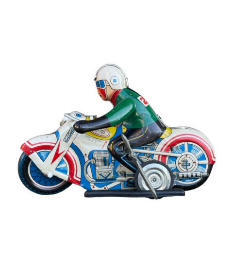 Motorcycle WIND-UP TOY ブリキモーターサイクル MS702 ブリキTOY
