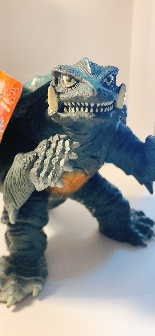 バンダイ ガメラ1996 ガメラ2レギオン襲来 MADE IN JAPAN タグ付き