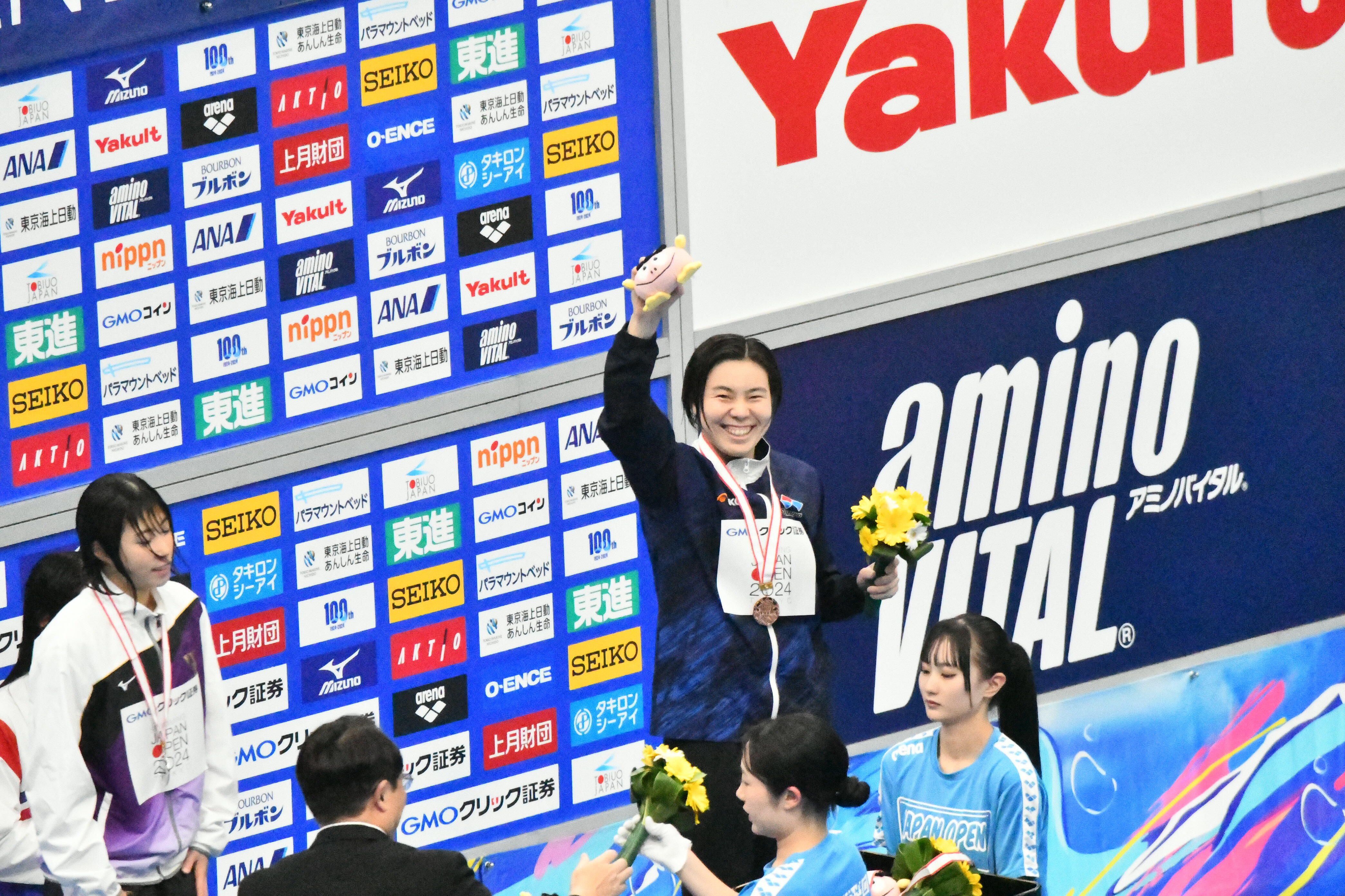 当社所属 競泳 望月絹子選手 第3位入賞 「ジャパンオープン2024