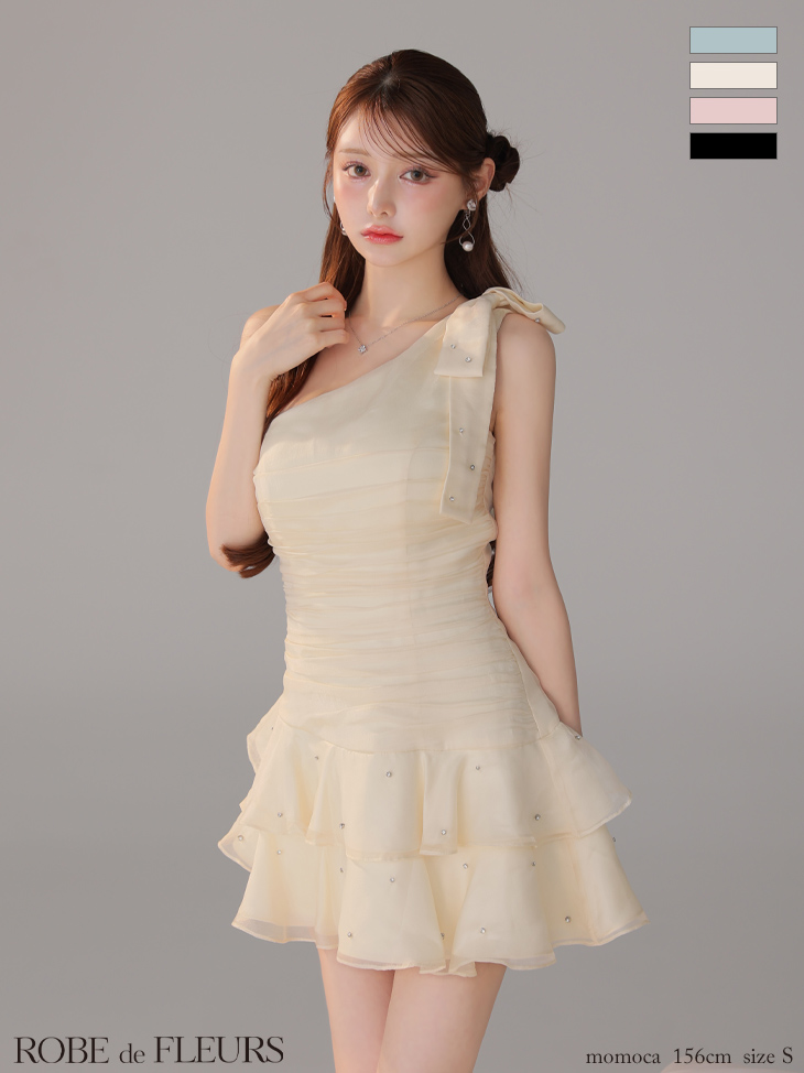 即日発送】【朝日向まり/関西コレクション着用】XSサイズあり【ROBE de