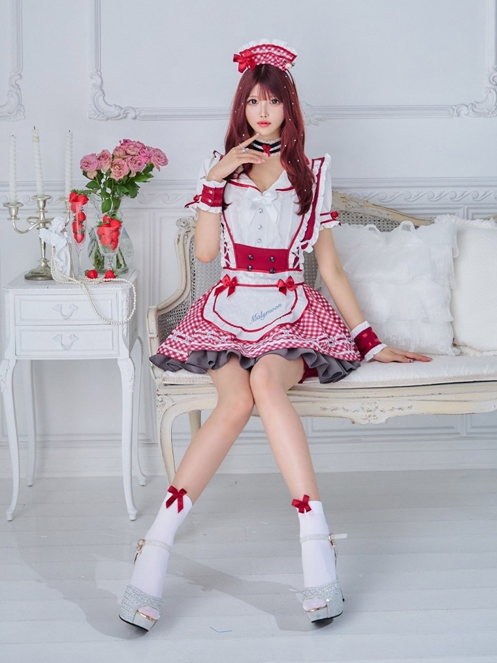 即日発送】【ハロウィン】キャンディポップレトロダイナーウエイトレス