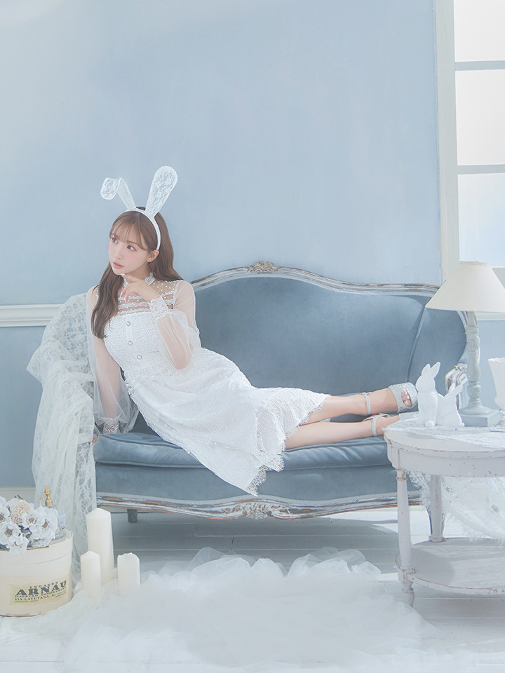 SALE!!】【即日発送】バニーワンピースコスプレ/レースワンピース