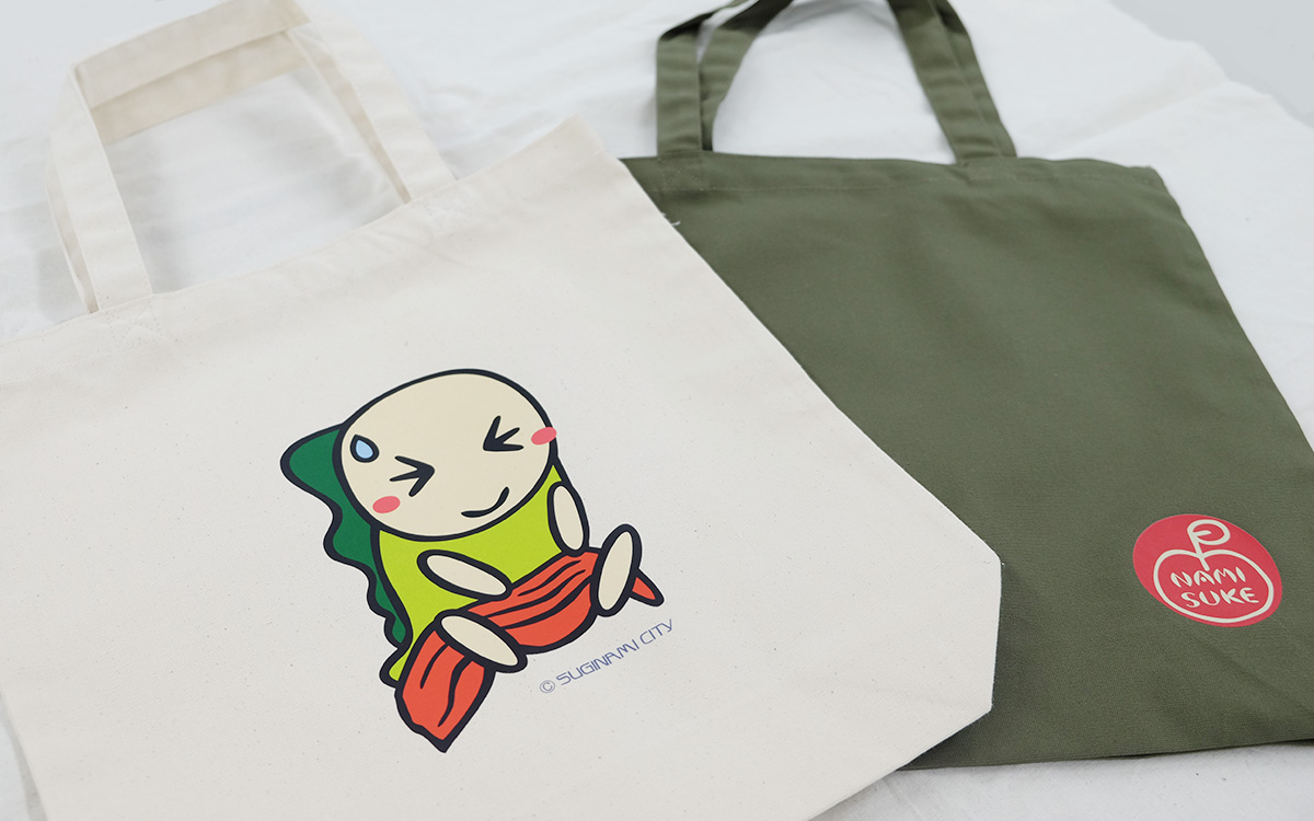 キャンバストートバッグ｜すぎなみ学倶楽部