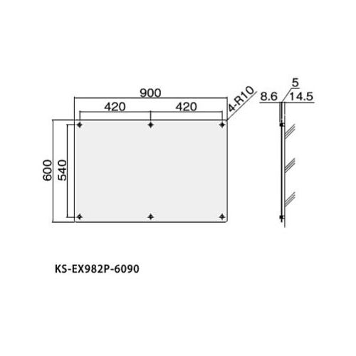 スギカウ / インフォメーションボード KS-EX982P-6090