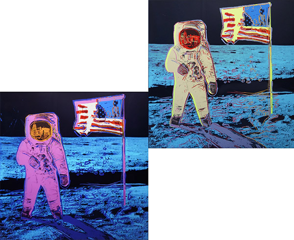 作品案内】アンディ・ウォーホル《ムーンウォーク（サンデー・B