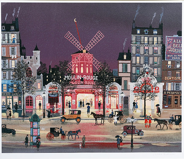 ミッシェル・ドラクロワ｜雨のムーランルージュ