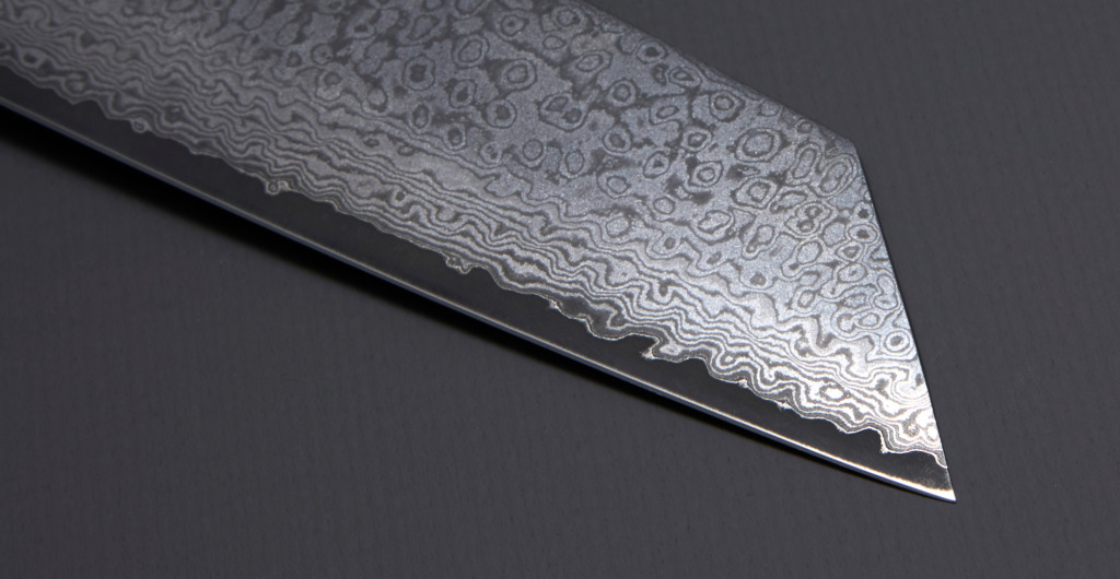 仙蔵 ブラックダマスカス 三徳包丁167mm | サンクラフトキッチン