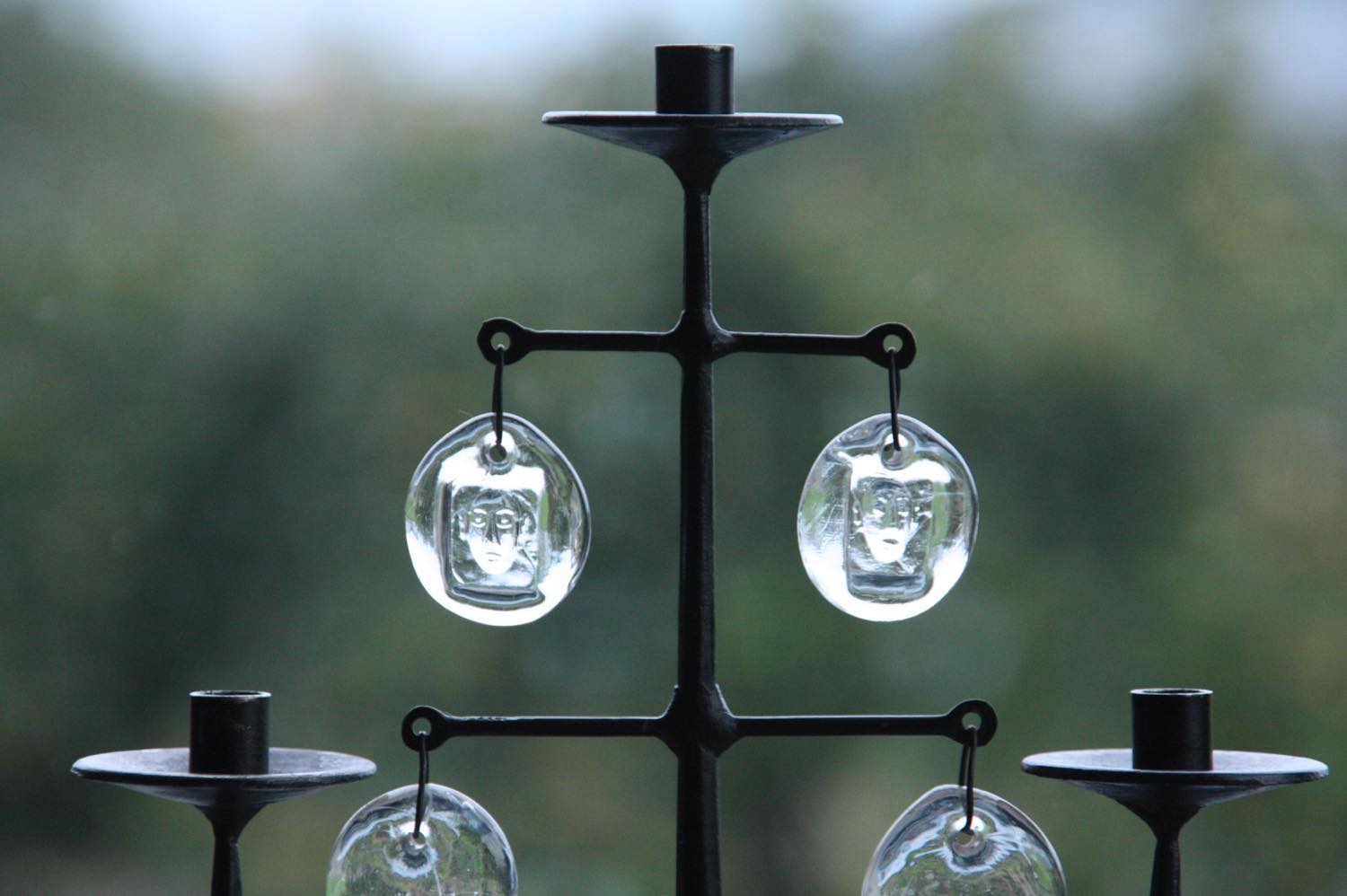 Erik Hoglund/エリックホグラン/BODA社製/ガラスキャンドスタンド/ツリー型