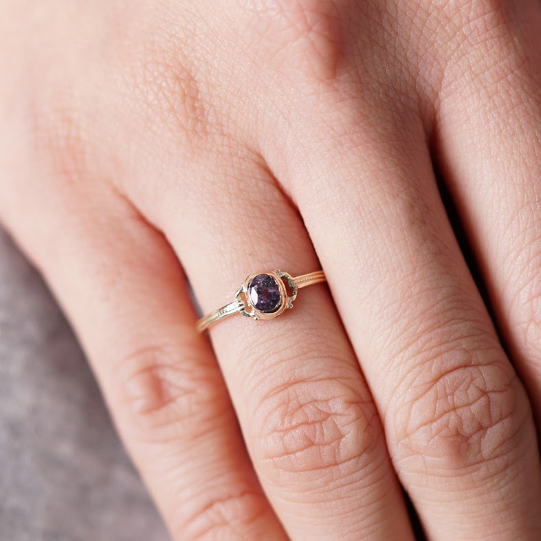 ベキリーブルーガーネットリング 商品詳細｜金沢市のジュエリー