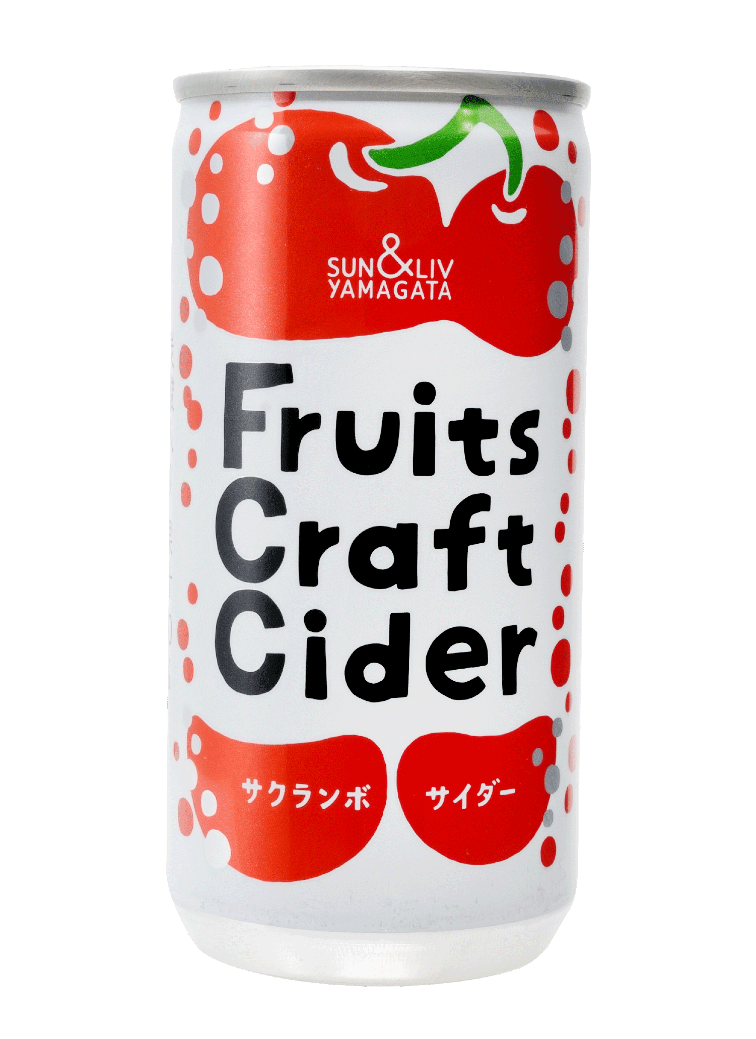 サン＆リブ】Fruits Craft Cider モモサイダー｜果汁20％炭酸飲料