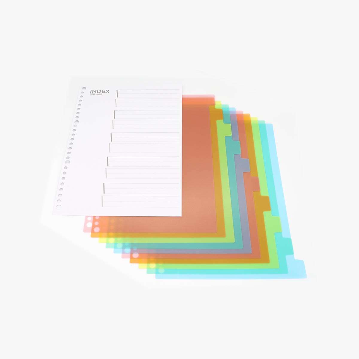 B5 PPインデックス 10山