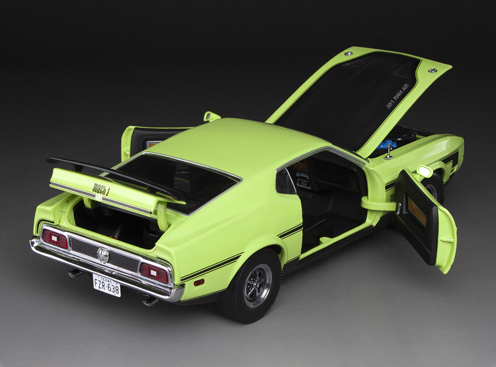 1971 Ford Mustang MACH 1 – Grabber Lime – sunstarmodelcars