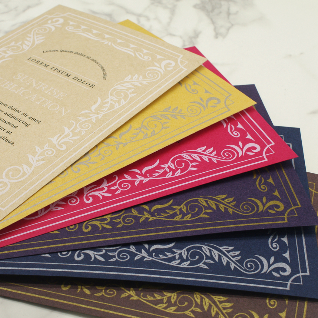 金銀白トナーが使える「特殊紙スペシャルカラーポストカード」誕生