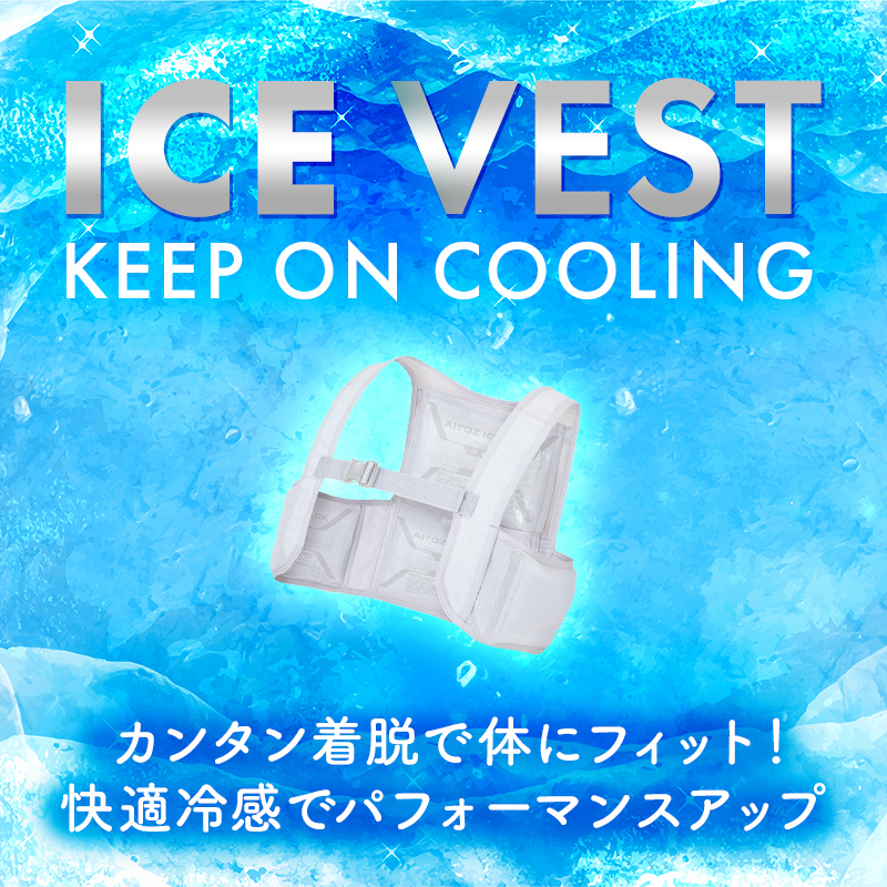 作業服・作業用品 アイスベスト (アイスパック4個付) タルテックス