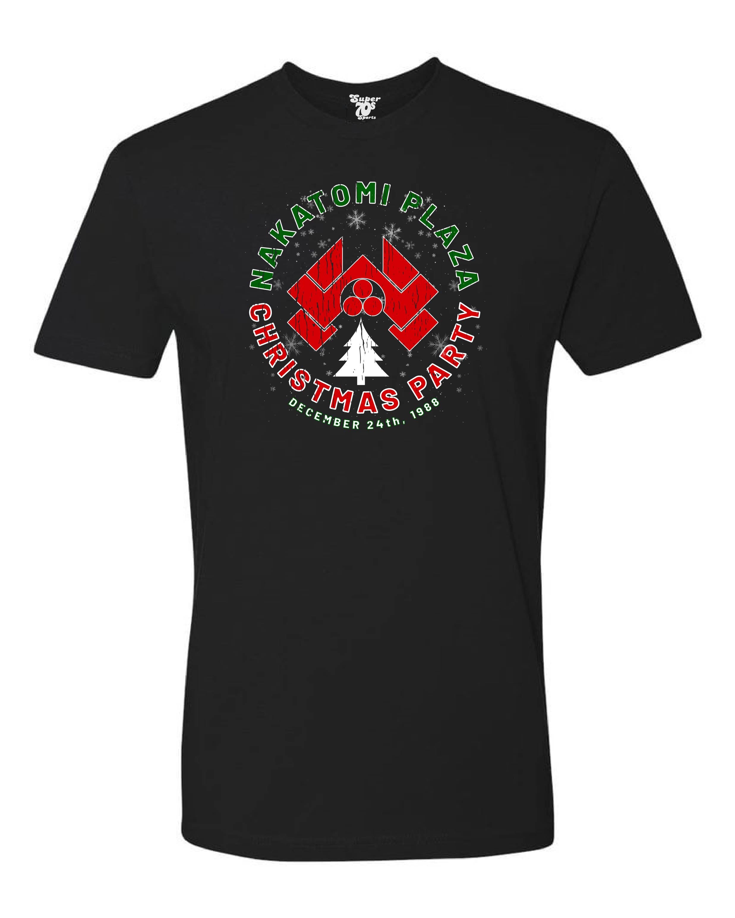 Nakatomi Plaza Christmas Tee – Super 70s Sports
