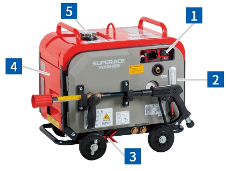 SEV-3007SSP | 防音型 | 高圧洗浄機 | 製品情報 | 高圧洗浄機なら