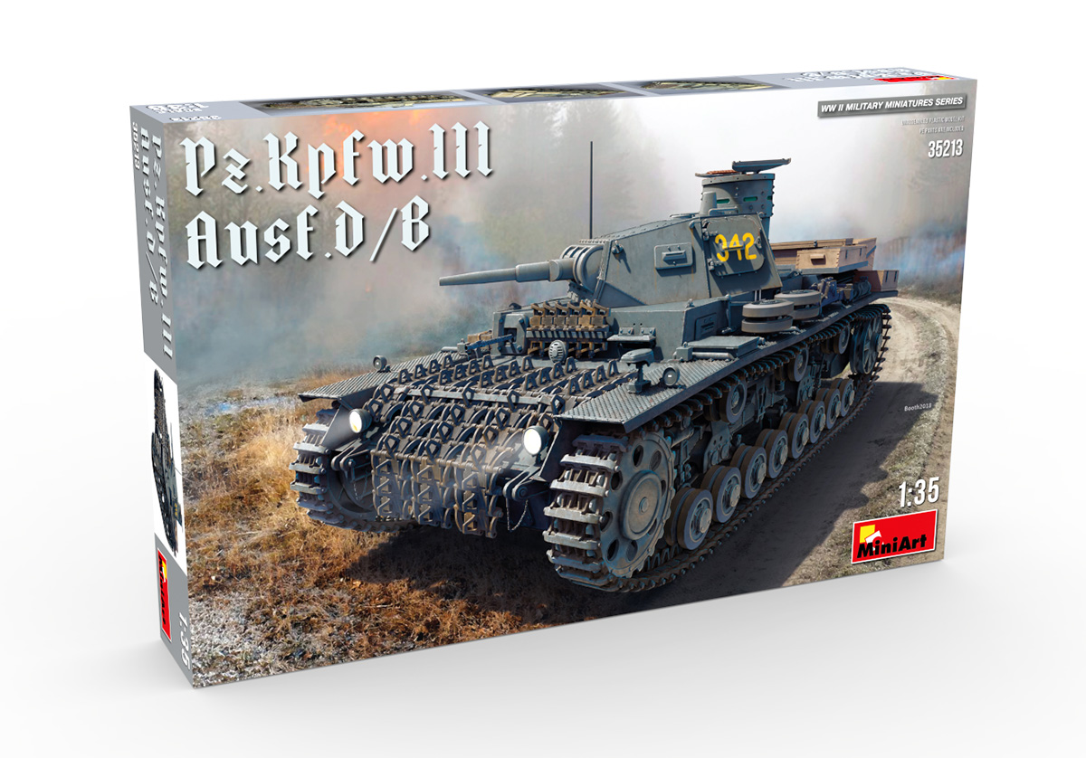 Pz.Kpfw.III Ausf. D/B MiniArt 35213