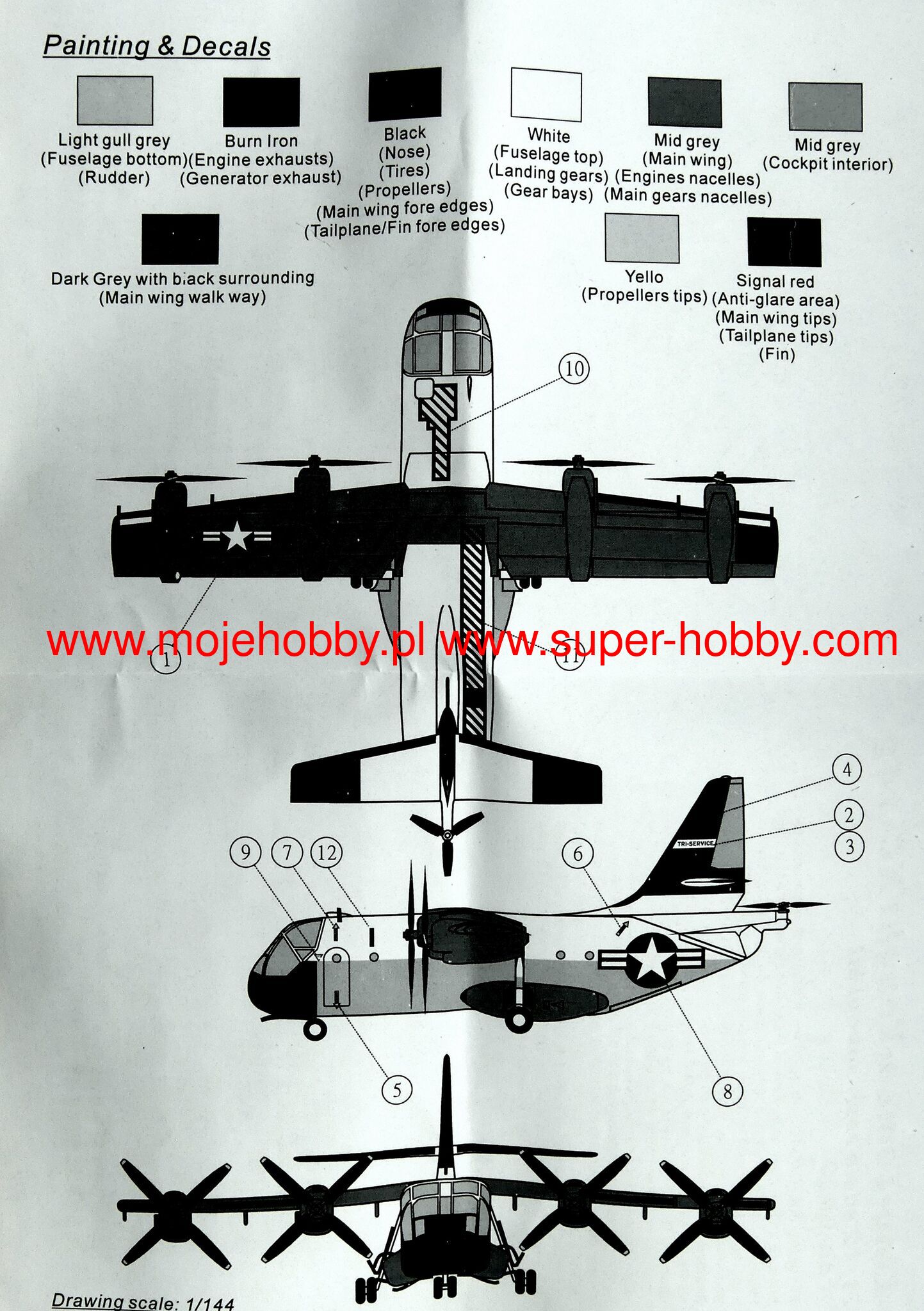 Ling-Temco-Vought XC-142 - Largest tilting-wing VTOL transport