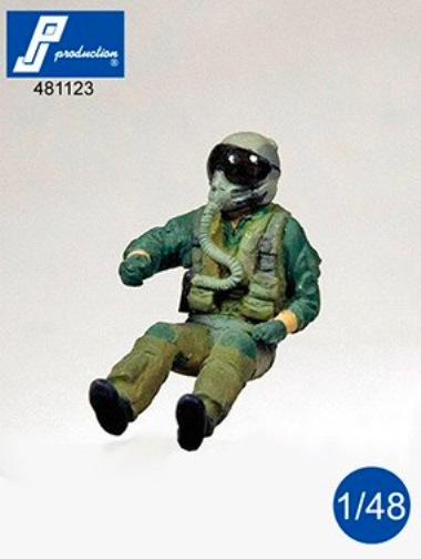 F-16/ F-18 pilot seated in a/ c PJ Production -481123