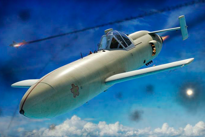 Yokosuka MXY-7 Ohka model 22 Brengun -P72034