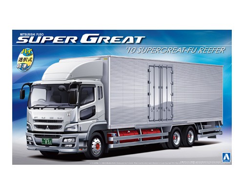 Mitsubishi Fuso 2010 Super Great FU Reefer Aoshima 00990
